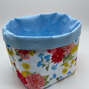 SOLD OUT Fabric Baskets / Kitchen Decor / Storage and Organizer Bin / Fabric Bin